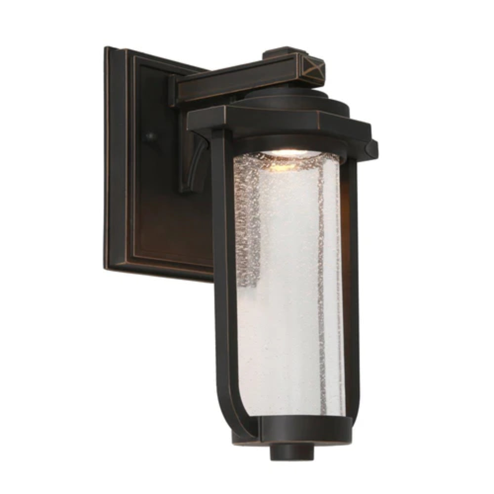 Hartwell 1 Light 7W LED Exterior Wall Light Bronze