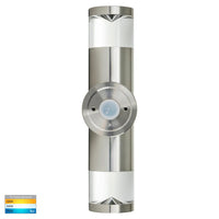 Highlite Up-Down Wall Pillar Light Titanium Aluminium