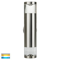 Highlite Up-Down Wall Pillar Light Titanium Aluminium
