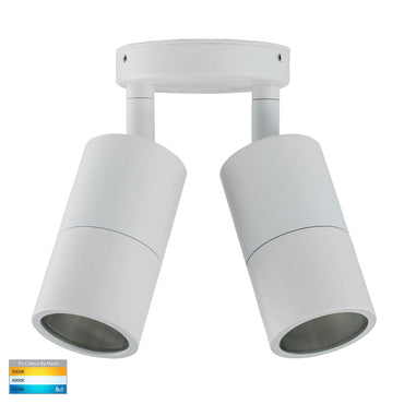 Tivah Double Adjustable Wall Pillar Light White LED