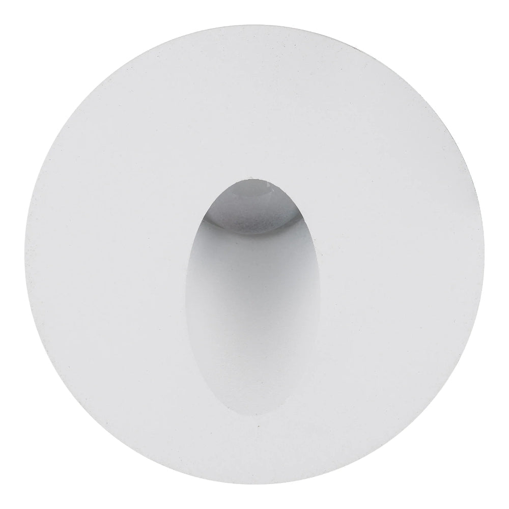 Reces Recessed Round Step Light 4K White 12V