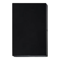 Stylez Up & Down Wall Light 3K 316 Stainless Steel Black