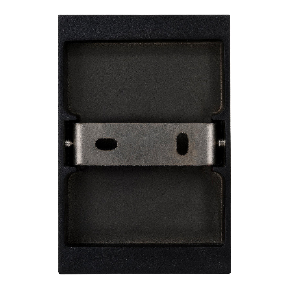 Stylez Up & Down Wall Light 3000K 316 Stainless Steel Black