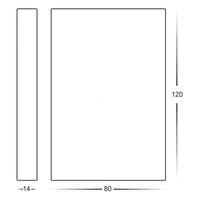 Stylez Up & Down Wall Light 3000K 316 Stainless Steel Black