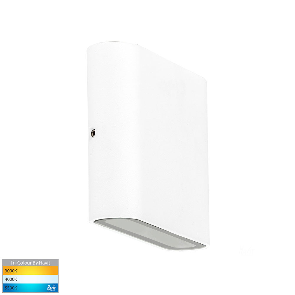 Lisse Up Down Wall Light White 240V