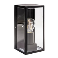 Bayside 316 S/Steel Wall Light Black