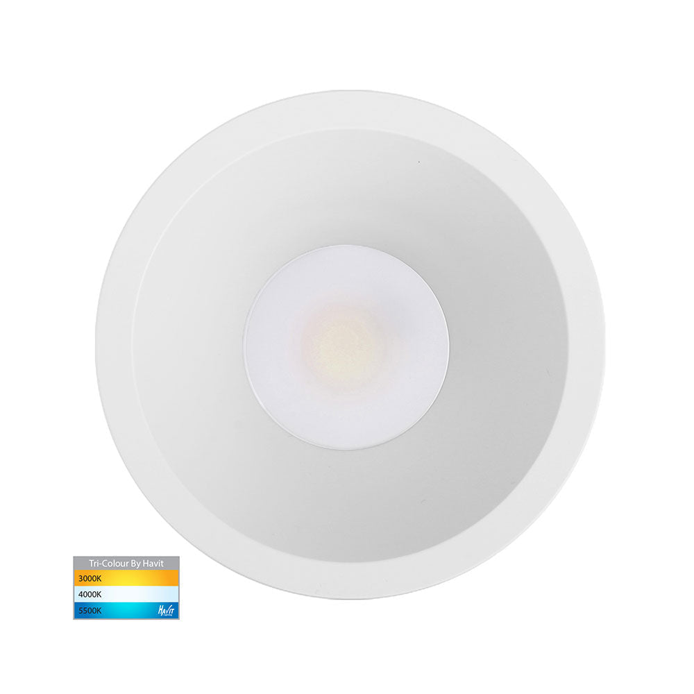 Gleam White Fixed LED Downlight