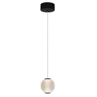 Langdon 1light Black 5K Pendant