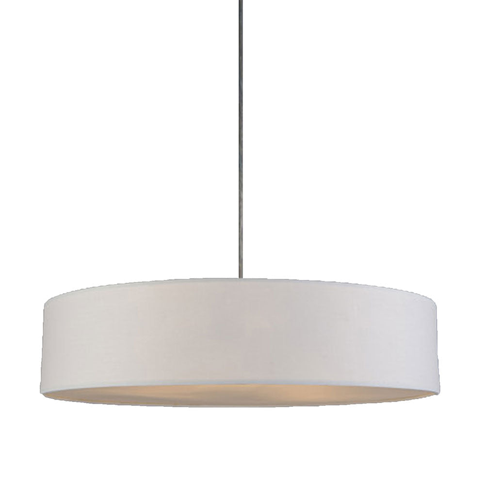 Mara Drum Pendant Light - White