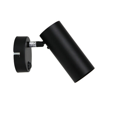 Ultra Switched Wall Light Black