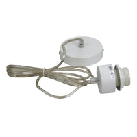 Parti Cord Suspension White /Clear Flex