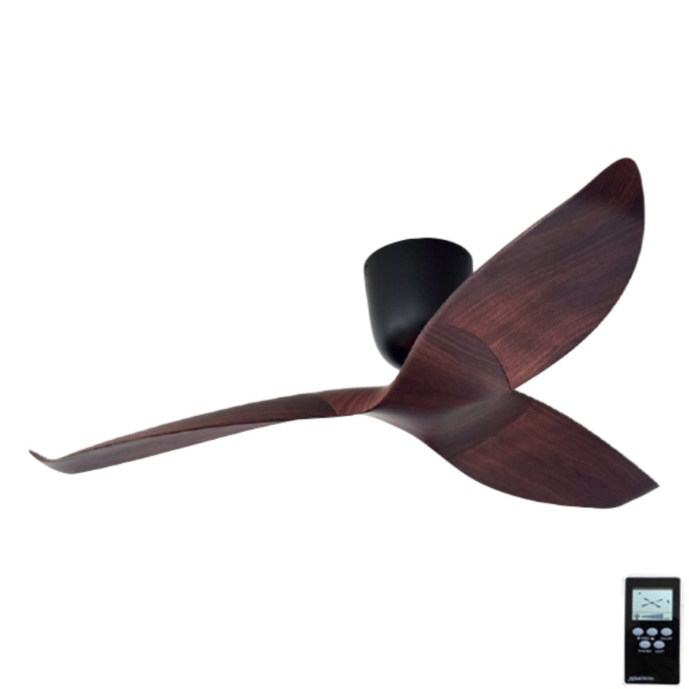 wallnut ceiling fan