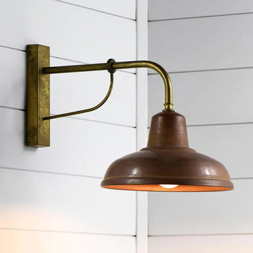 Exterior Bells Copper Wall Light