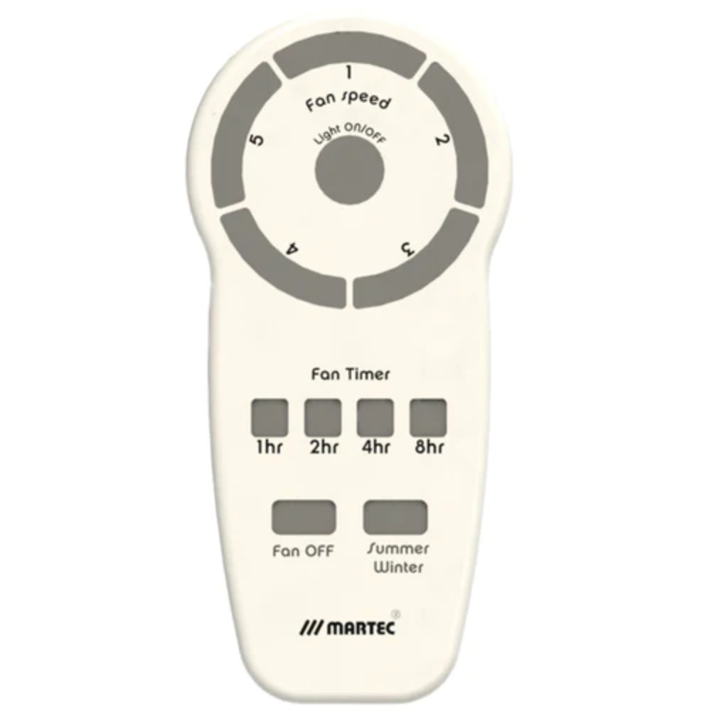 Wave 52" DC Ceiling Fan Satin White with Light