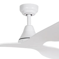 Simplicity 52″ (132cm) White 3 Blade DC Ceiling Fan & Remote Control