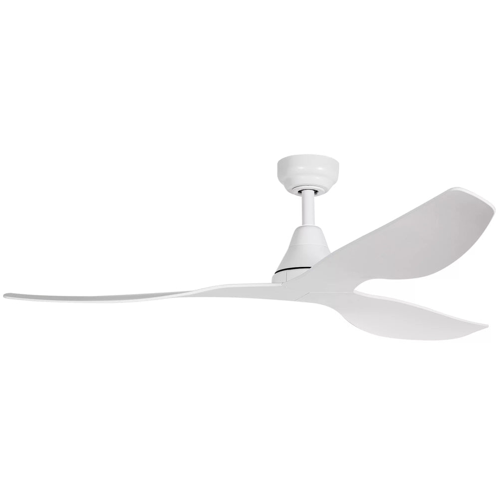 Simplicity 52″ (132cm) White 3 Blade DC Ceiling Fan & Remote Control