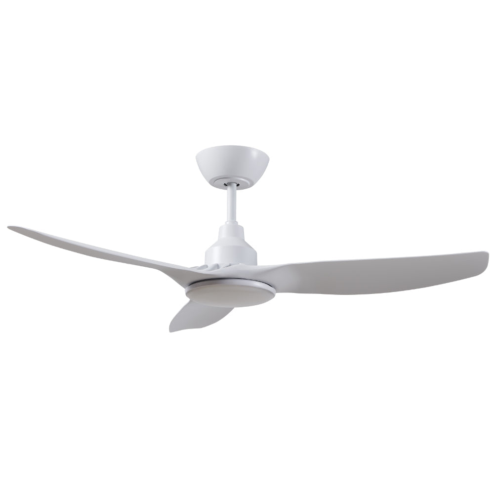 SKYFAN DC Ceiling Fan 48" White With LED Light