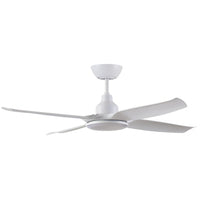 Skyfan 4 Blade DC Ceiling Fan with LED Light – White 48″