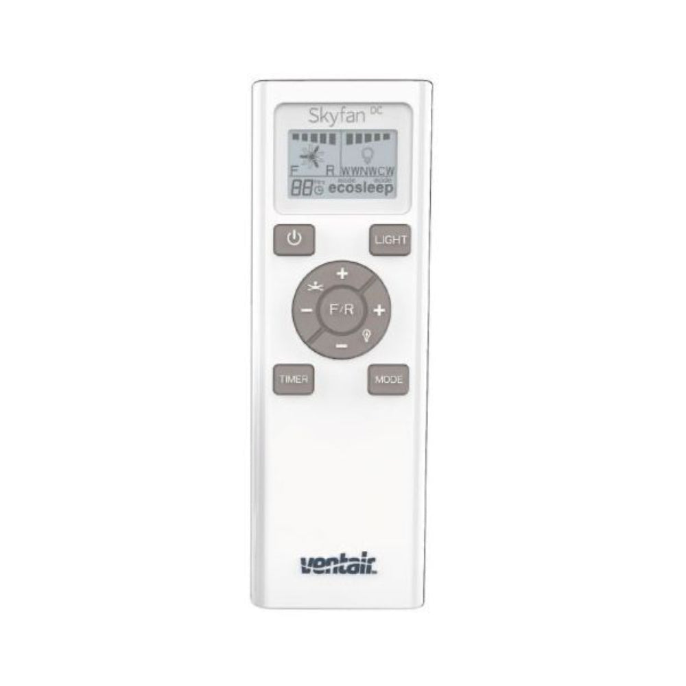 Ventair Skyfan Ceiling Fan DC and Remote-White - 4 Blade 48"