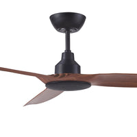 Skyfan DC Ceiling Fan black & teak