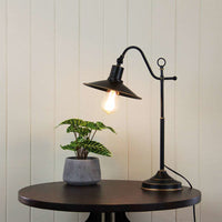 Boston Table Lamp Rubbed Bronze