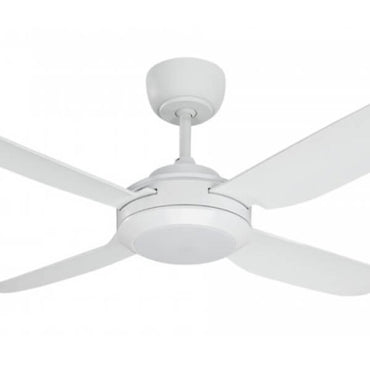 SPINIKA II AC Ceiling Fan 48" Satin White with LED Light