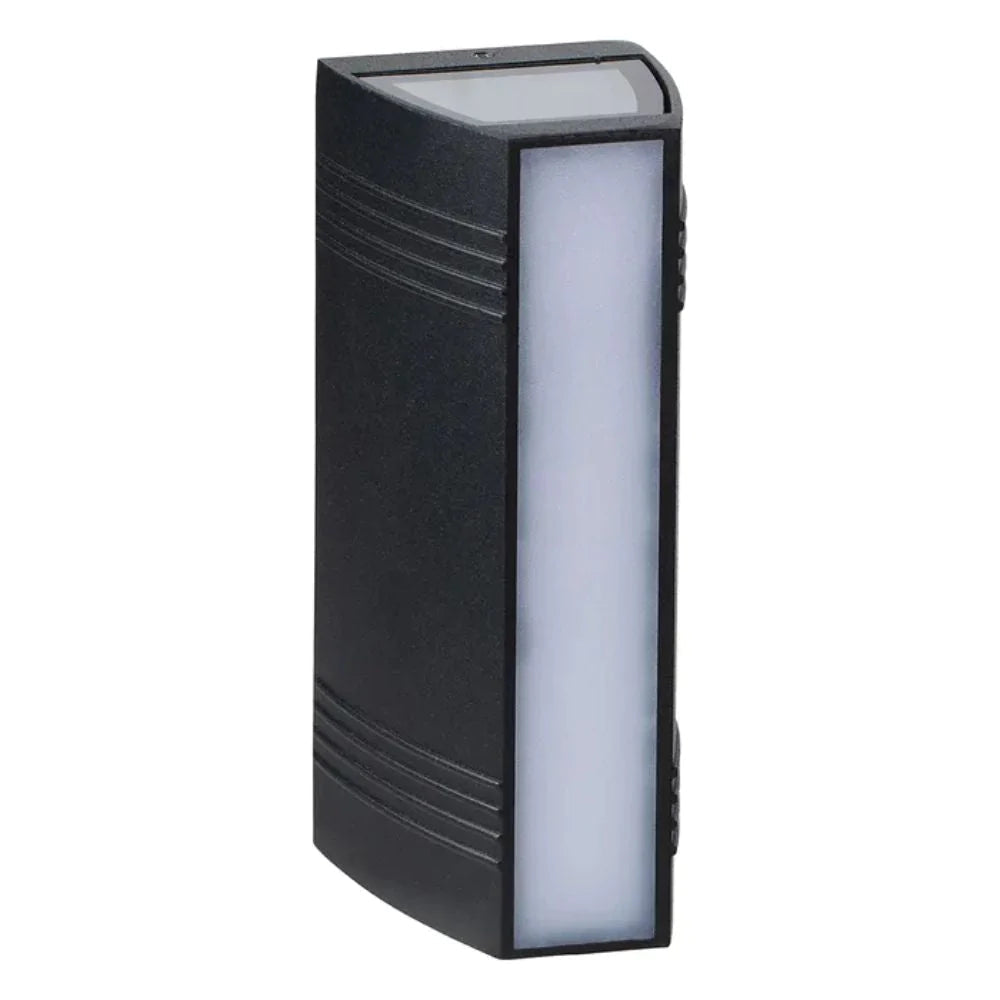 Saber 16w Up Down Black 3K Exterior Wall Light