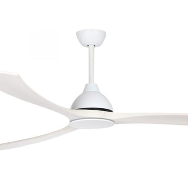 Sanctuary DC 92" Ceiling Fan with White Body/White Blade