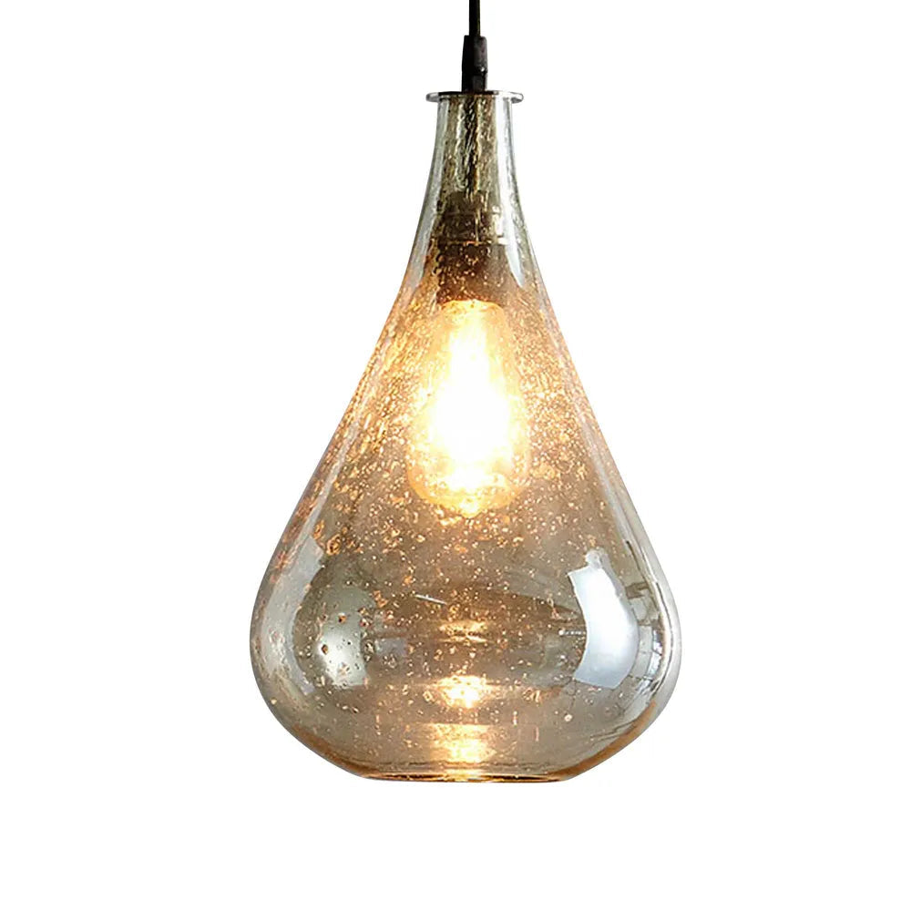 Lustre Teardrop Pale Green Bell